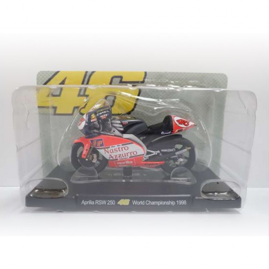 Machetă moto Magazine Models [1:18] - Aprilia 1998 RSW 250 Valentino Rossi 46 Collection